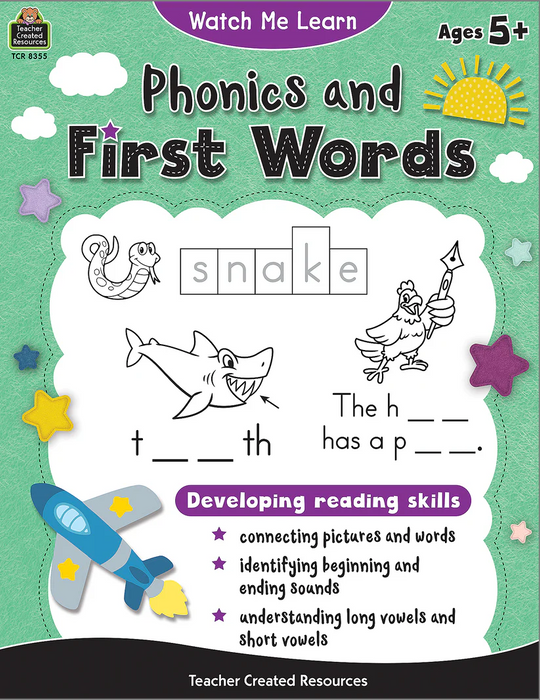 Watch Me Learn: Phonics and First Words          COMING SOON!