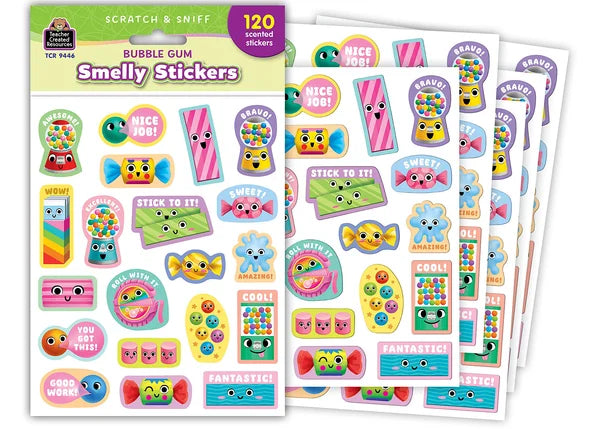 Stickers - Smelly Stickers: Bubble Gum     COMING SOON!