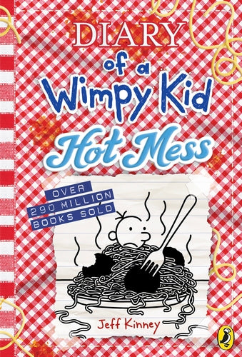 Diary of a Wimpy Kid #19- Hot Mess -(Hardcover)