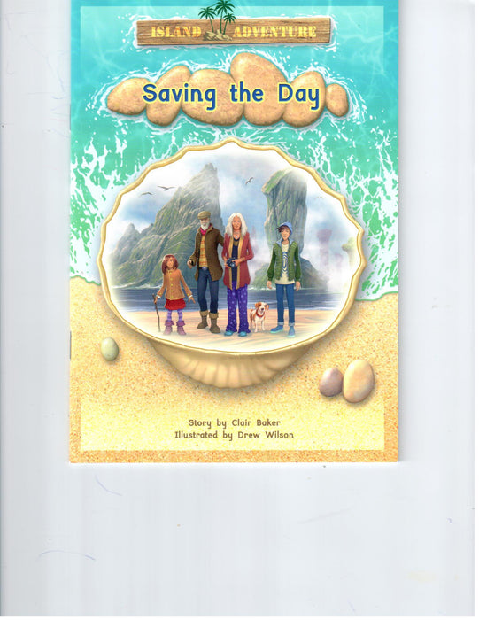 Island Adventure #1 - Saving the Day  (Fantasy & Magic  EFL Phonics-Based Readers)