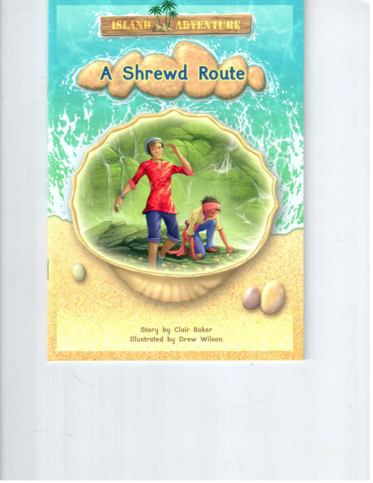 Island Adventure #6 - A Shred Route   (Fantasy & Magic  EFL Phonics-Based Readers)