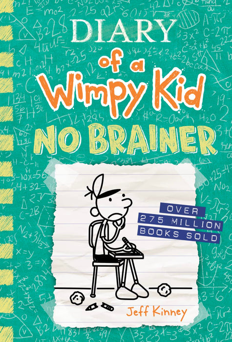 Diary of a Wimpy Kid #18 - No Brainer (Hardcover)