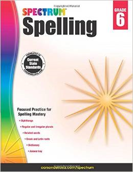Spectrum Spelling Grade 6 2015