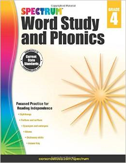 Spectrum Word Study and Phonics Grade 4 2015