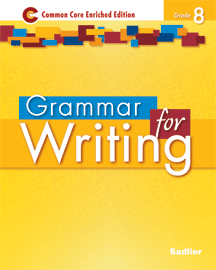 Grammar for Writing 2014 8 Yellow
