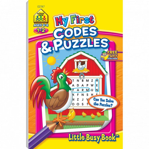 Little Busy Book - My First Codes & Puzzles     Grades 1-2  Ages 6-8
