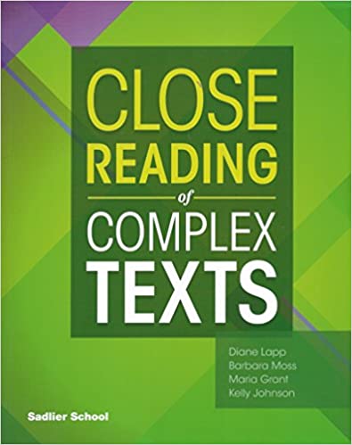 Sadlier Close Reading of Complex Texts SE    3