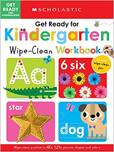 Get Ready for Kindergarten Wipe-Clean Workbook
