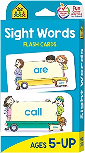 SZ - Flash Cards - Sight Words
