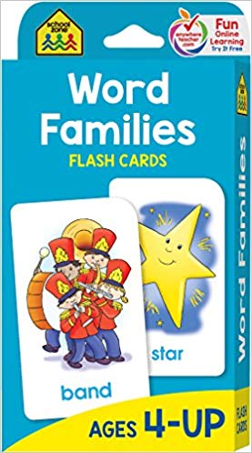 SZ - Flash Cards - Word Families