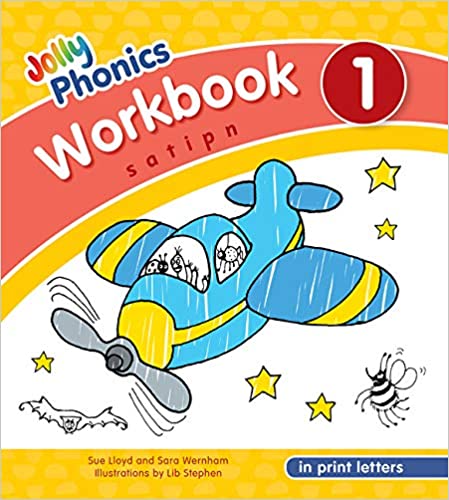 Jolly Phonics Workbook 1 (Print Letters)