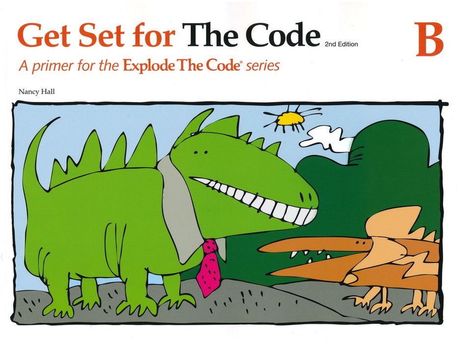 Explode the Code - Get Set for the Code    BOOK B     (Letter Recognition)      3-Part Series