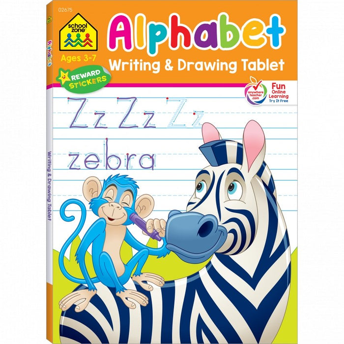 Alphabet Writing & Drawing Tablet Ages 3-7