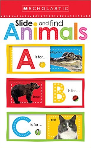 Slide and Find - ABC Animals  (Board Book)