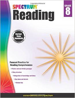 Spectrum Reading Grade 8 2015