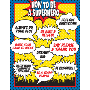 Poster: How to Be a Superhero