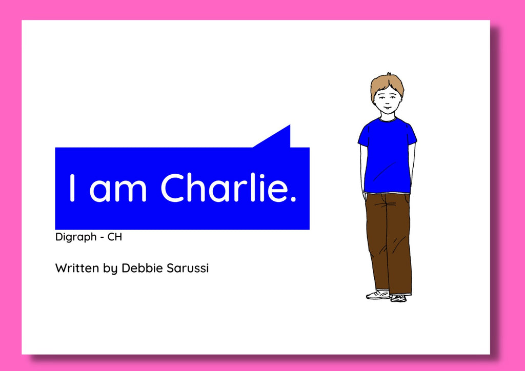 In English - Book Set 3: I am Charlie (Digraph - CH) — Wiz Kids