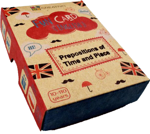 Creativo Fun Cards - Prepositions of Time & Place