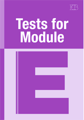 ECB - Tests for Module E