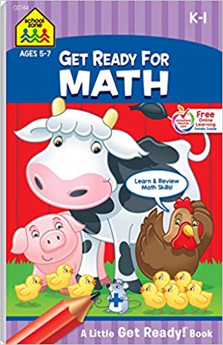 Little Busy Book - Get Ready for Math!  K-1  Ages 5-7