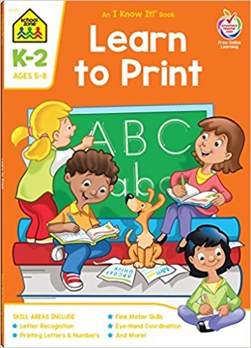 School Zone Learn To Print K-2