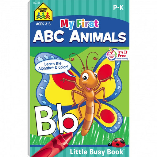Little Busy Book - My First ABC Animals      P-K