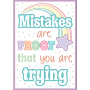 Poster - Mistakes are Proof That You Are Trying