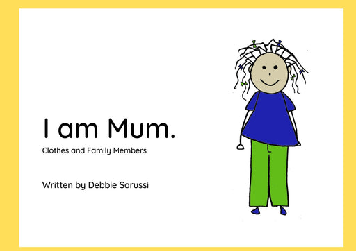 In English - Book Set 4: I am Mum (Clothes and Family Members)