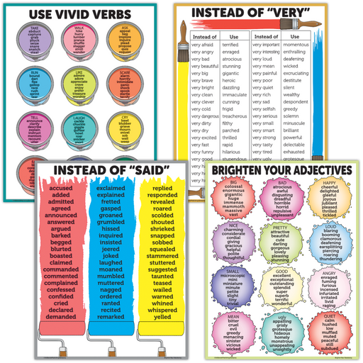 Poster Set: Brighten Vocabulary