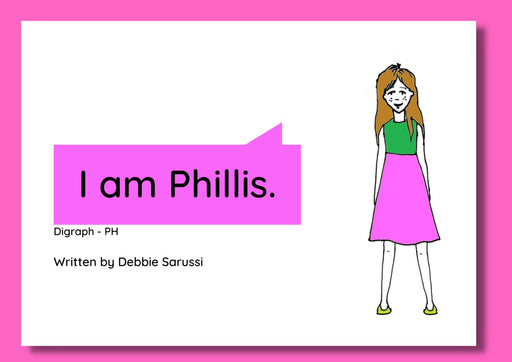 In English - Book Set 3: I am Phillis (Digraph PH)