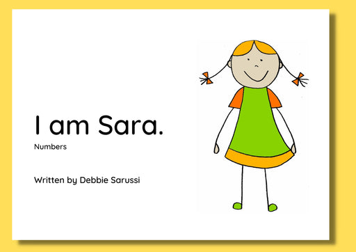 In English - Book Set 4: I am Sara (Numbers)