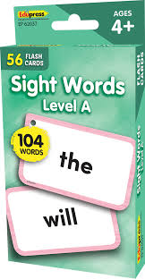 TCR - Sight Words Flash Cards - Level A