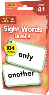 TCR Flashcards - Sight Words Level B