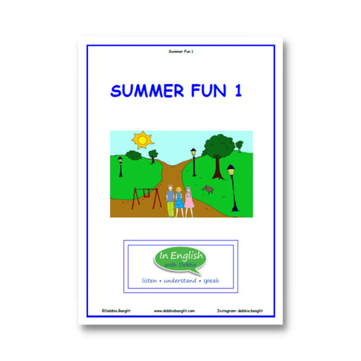In English with Debbie - Summer Fun 1 Booklet