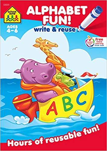 Write & Reuse-Alphabet Fun!   Ages 4-6