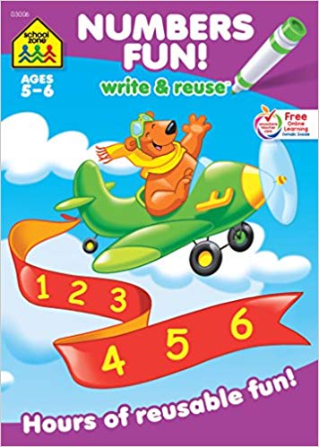 Write & Reuse - Numbers Fun!   Ages 5-6