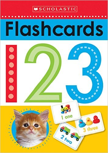 Scholastic Flash Cards - 123