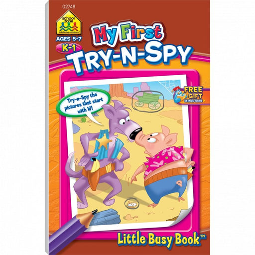 Little Busy Book - My First Try N Spy    K-1    Ages 5-7