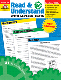 Read and Understand with Leveled Texts Gr. 6+