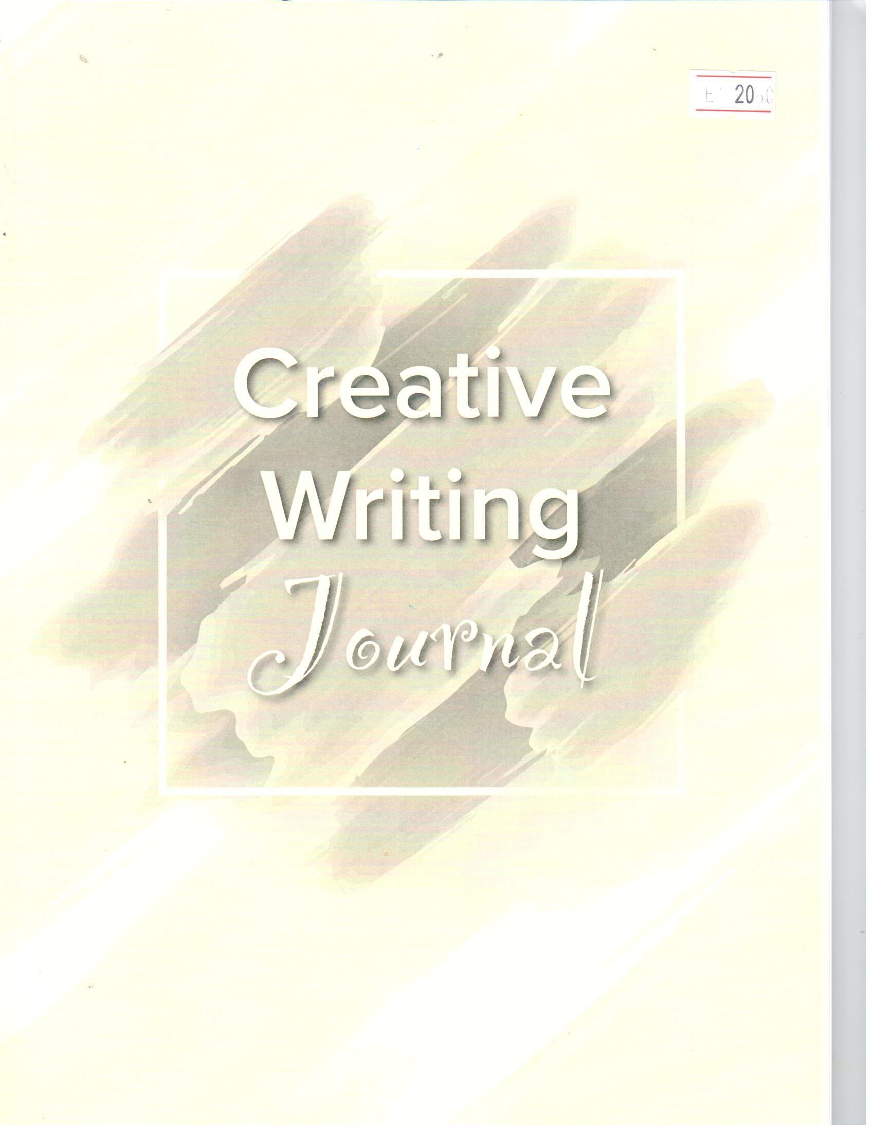 Creative Writing  Journal