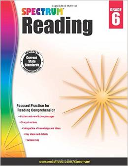 Spectrum Reading Grade 6 2015