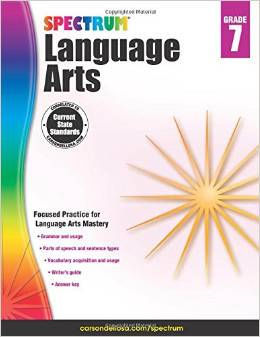 Spectrum Language Arts Grade 7 2015