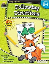 Ready-Set-Learn: Following Directions Grade K-1
