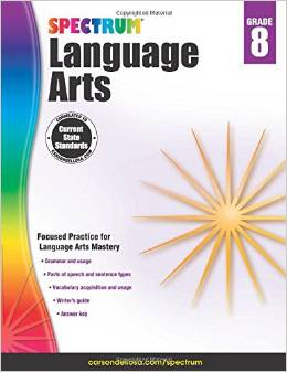 Spectrum Language Arts Grade 8 2015