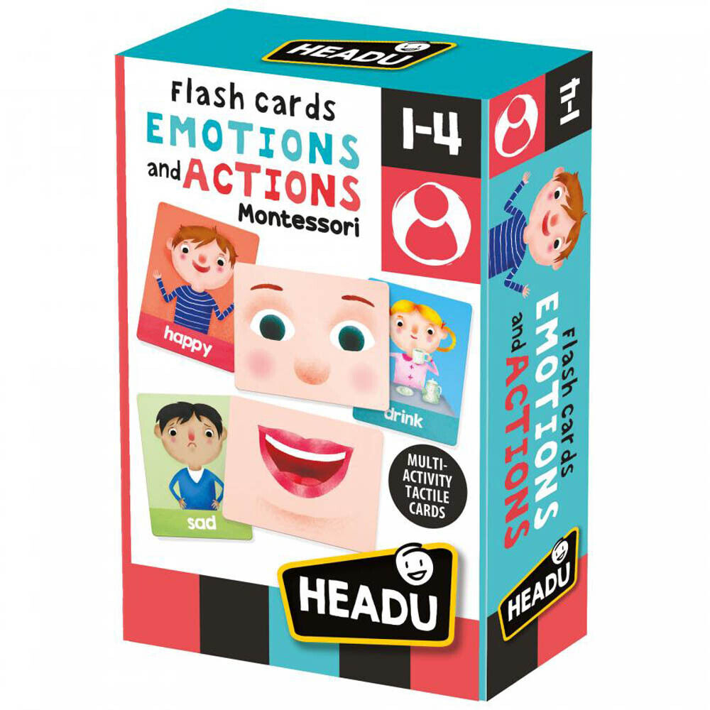 Headu: Emotions and Actions Flash Cards