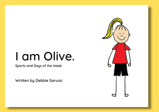 In English - Book Set 4: I am Olive (Sports & Days of the Week)